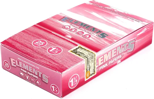 Vista 2 de Elements Papel de liar tamaño rosa 1 1/4 - CAJA /25 - total 1250 papeles