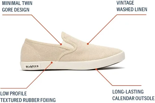 Vista 7 de SeaVees Tenis de moda Baja sin cordones para mujer