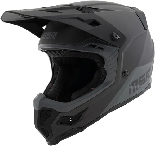 Vista 11 de MSR Casco de motocross hexagonal de carbono, motocross con MIPS