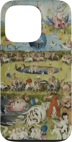 Vista 10 de Hieronymus Bosch - Carcasa para iPhone 17, diseño de jardín de las delicias terrenales