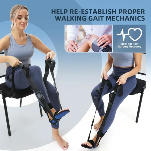 Vista 7 de Ayudas para la recuperación de reemplazo de rodilla, equipo de recuperación de cirugía de rodilla con máquina de hielo, equipo de terapia física