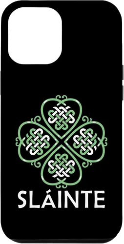 Vista 6 de Funda para iPhone 15 con nudo celta irlandés trébol festival festivo