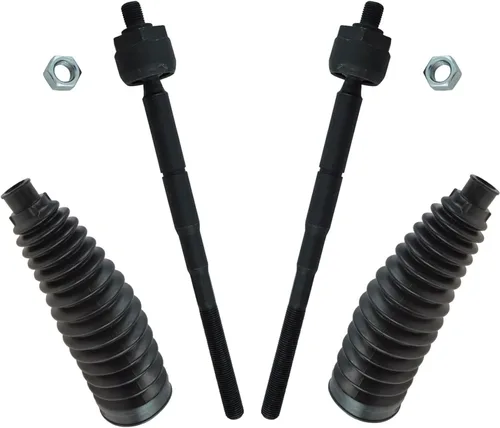 Vista 86 de TRQ Kit de dirección delantera con barra de acoplamiento de fuelle de piñón y cremallera compatible con Toyota Echo 2000-2005