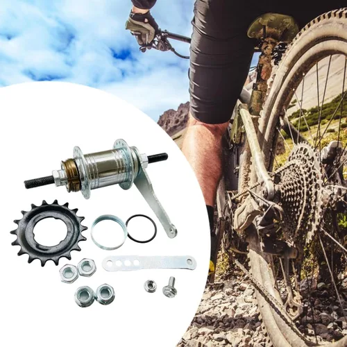 Vista 2 de Juego de conversión de cubo de bicicleta, freno trasero, 36 agujeros, herramienta de repuesto para bicicleta, juego de conversión de cubo