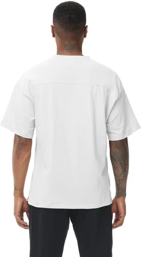 Vista 5 de Paquete de 2 camisetas de manga corta para hombre, ajuste seco, absorbe la humedad, camisetas atléticas activas para correr, fitness