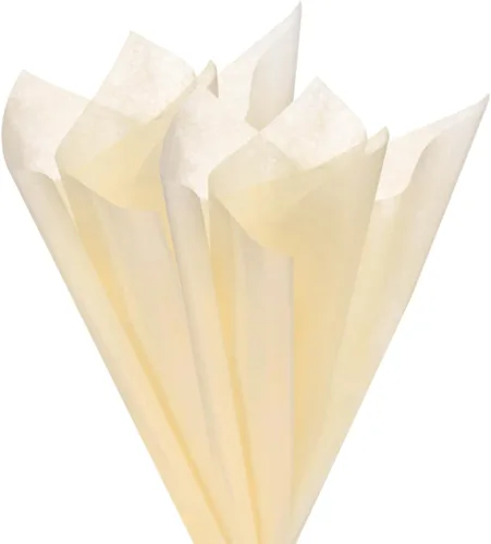 Vista 15 de M METERXITY Papel de flores de algodón coreano de 38 hojas, papel de algodón impermeable de 11.8 pulgadas para bouquets/embalaje de regalo [blanco]