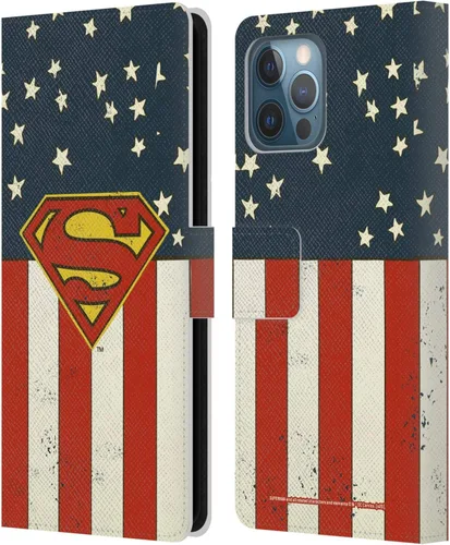 Vista 98 de Head Case Designs Funda de piel con licencia oficial de Superman DC Comics con logotipos negros y rojos compatible con Apple iPhone 11