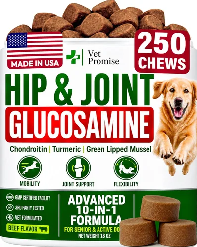 Vista 9 de Glucosamina para perros - Suplemento de cadera y articulaciones para perros