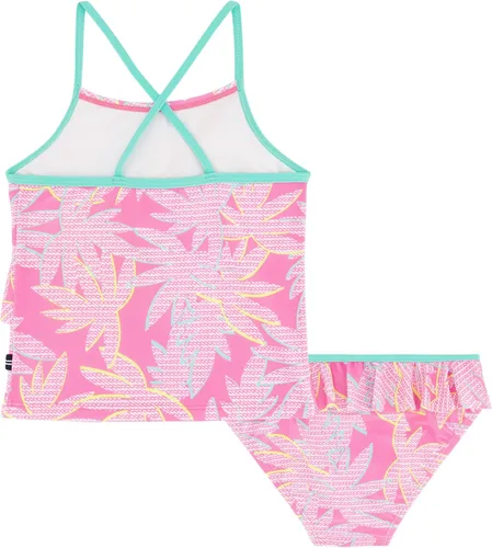 Vista 2 de Nautica Girls Two-Piece Bikini Swimsuit Set, UPF 50+ Sun Protection, Quick-Dry Bathing Suit