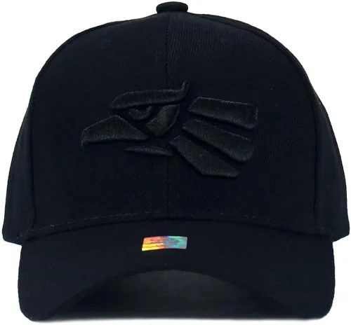 Vista 2 de Sombrero mexicano hecho en México, águila Aguila, correa ajustable, espalda curvada, gorra de béisbol