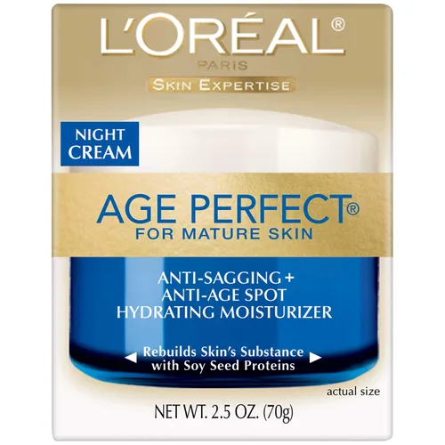 Vista 2 de Crema de Noche de L 'Oreal Paris Age Perfect, Paquete de 1