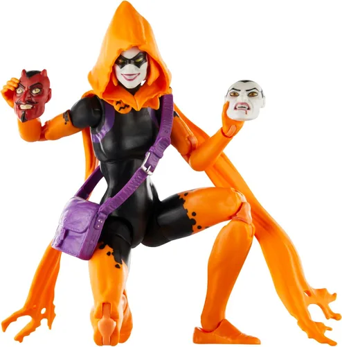 Vista 7 de Marvel Legends Series Hallows' Eve, Spider-Man Comics Figura de acción coleccionable de 6 pulgadas Marvel Legends - Figura de acción retro de 6