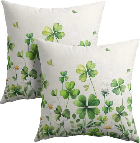 Vista 10 de Fundas de almohada de brújula de ancla, fundas de almohada náuticas para exteriores, fundas de cojín decorativas de rayas azules y blancas, fundas