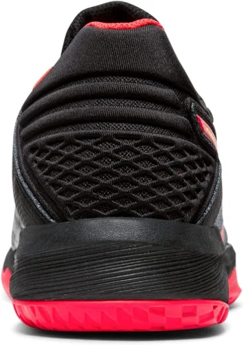 Vista 5 de ASICS Zapatos de voleibol Netburner Ballistic FlyteFoam para mujer, Blanco