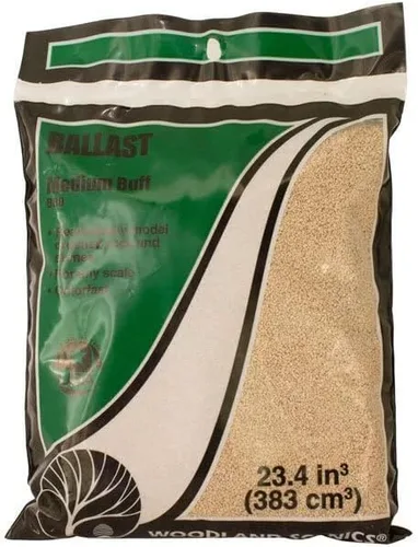 Vista 4 de Balasto Buff (32 oz. Shaker) Woodland Scenics