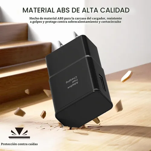 Vista 7 de Adaptador de carga rápida adaptable de carga rápida para teléfono Samsung