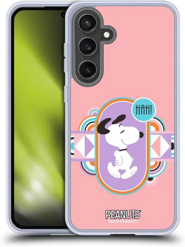 Vista 308 de Head Case Designs Snoopy Deco Dreams - Funda de gel con licencia oficial de Peanuts Blue Pattern [protección de grado militar] compatible con Google