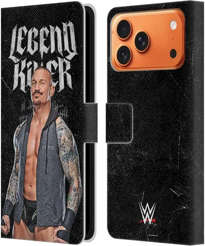 Vista 51 de Head Case Designs Officially Licensed WWE in My Veins Randy Orton Leather Wallet Case Compatible with Apple iPhone 11