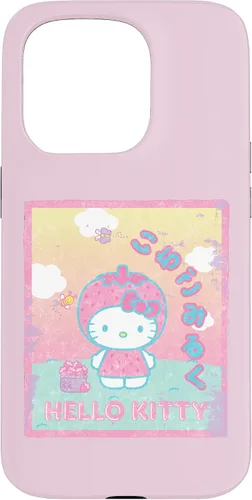 Vista 14 de Hello Kitty Funda de leche de fresa para iPhone 17