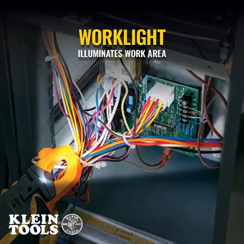 Vista 4 de Klein Tools Pinza métrica HVAC CL445 + divisor de línea Klein Tools 69409