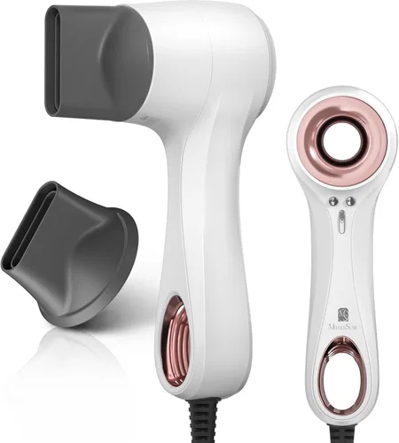 Vista 10 de MelodySusie Secador de pelo, secador de pelo iónico profesional de 1600 W para secado rápido, secador de pelo de alta velocidad de 120,000 RPM