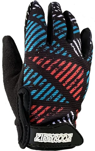 Vista 2 de ZippyRooz Guantes largos para bicicleta para niños pequeños y pequeños