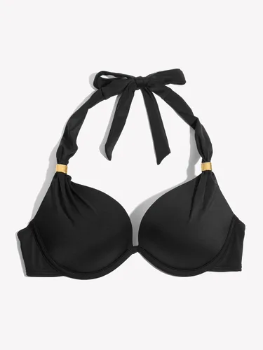 Vista 6 de Smart & Sexy Women's Standard Swim Secret Mega Push-up Halter Bikini Top