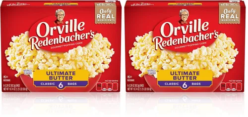 Vista 8 de Orville Redenbacher's Palomitas de maíz Ultimate Butter de 3.29 onzas, 6