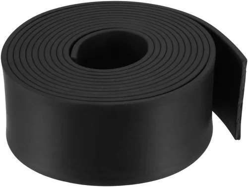 Vista 43 de uxcell Tira de sello de goma rectangular maciza, 0.197 in de ancho, 0.118 in de grosor, 3.3 ft de largo, color negro