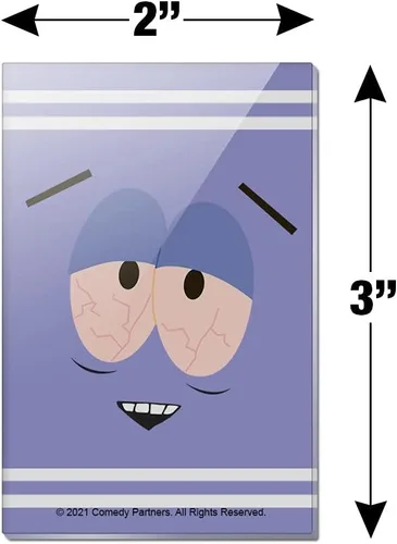 Vista 3 de South Park Towlie - Imán rectangular de acrílico para nevera