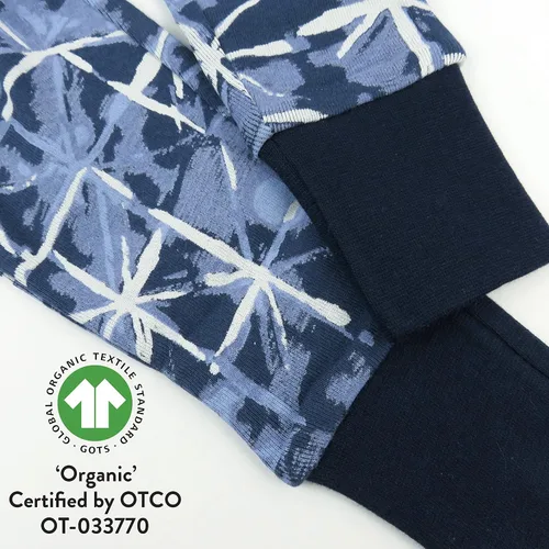 Vista 3 de HonestBaby Baby-Boys 4 Piece Long and Short Sleepwear Pjs 100% Organic Cotton for Infant Baby and Toddler Boys