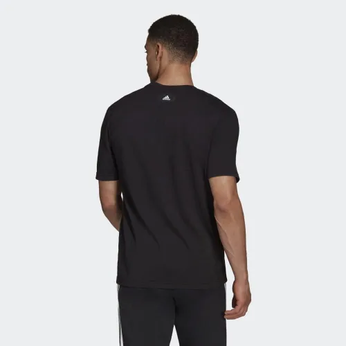 Vista 4 de adidas Camiseta deportiva Future Icons Three Bar para hombre