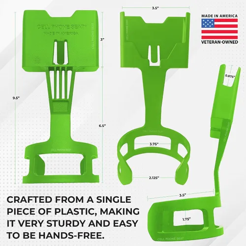 Vista 7 de Soporte para teléfono con portavasos para automóvil - Cuna expansora universal ajustable para conducción manos libres - Compatible con todos