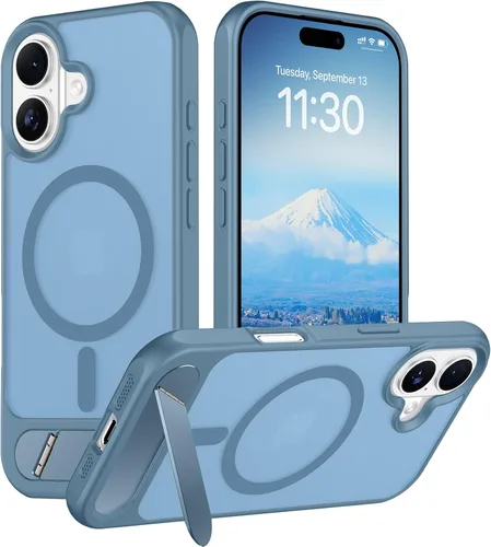 Vista 92 de Funda para iPhone 11 con compatibilidad magnética, [Soporte invisible incorporado][Compatible con MagSafe]