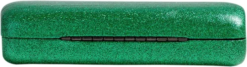 Vista 34 de La original e impresionante caja de gafas de concha dura, para mujer, de Spunky Soul Recubierto por un suave brillo Paño de limpieza