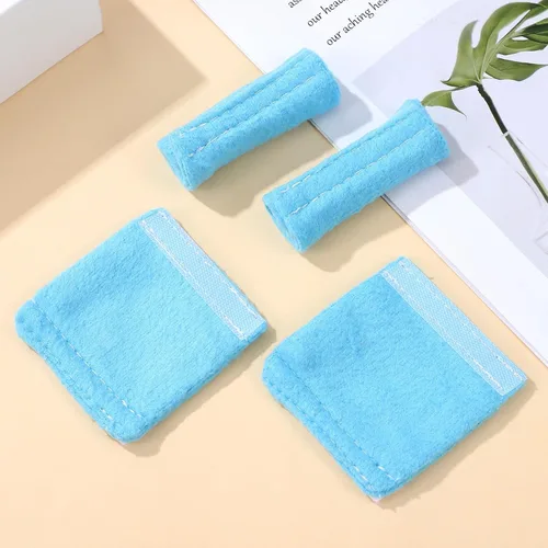 Vista 9 de Almohadillas suaves para aretes, 4 almohadillas de algodón, protectores de cojín