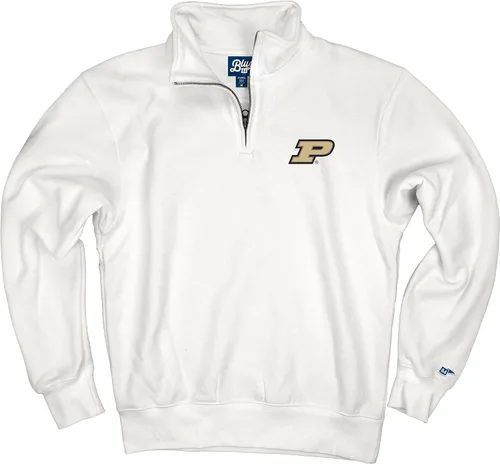 Vista 88 de Blue 84 Sudadera con cremallera de un cuarto para hombre de la NCAA