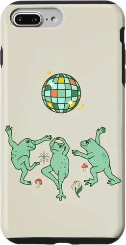 Vista 12 de Funny Frog Disco Dance 70s 80s Groovy Hippie Funky Party Case para iPhone 16