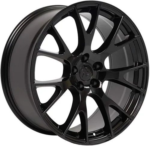 Vista 3 de OE Wheels DG15 20x9 Juego (4) neumáticos negros 5x115 y Ironman y TPMS