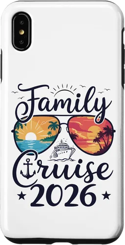 Vista 11 de Family Cruise 2026 Case for iPhone XR