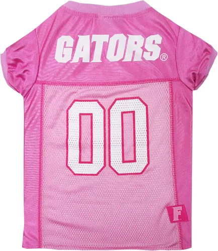 Vista 10 de Pets First Camiseta de la NCAA para perros y gatos, camiseta rosa de California Golden Bears, talla XS. Lindo traje rosa para mascotas