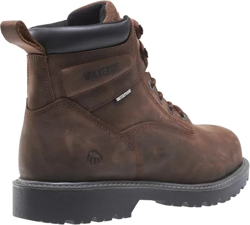 Vista 9 de Wolverine Botas de trabajo impermeables Floorhand con puntera de acero de 6 pulgadas para hombre