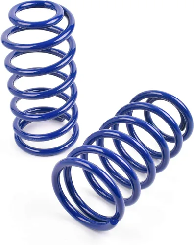 Vista 3 de Kit de resortes de suspensión rebajada compatible con Ford Mustang GT Coupe 1979-2004, descenso delantero de 1.5 pulgadas y descenso trasero de 1.5