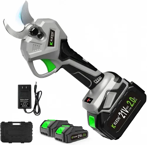 Vista 11 de Electric Pruning Shears 1inch Cutting Diameter, 16.8V Professional Cordless Battery Powered Tree Branch Pruner with 2000mAh Batteries for Branch