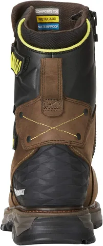 Vista 5 de ARIAT Botas de trabajo para hombre Catalyst Vx de 8 pulgadas, impermeables, metguard
