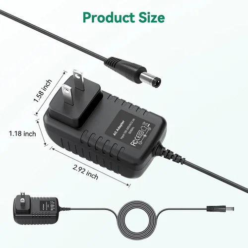 Vista 5 de Cargador de 12 V compatible con 4 Kid Trax Dodge Ram Charger Police Car Mercedes Mini Cooper Jeep