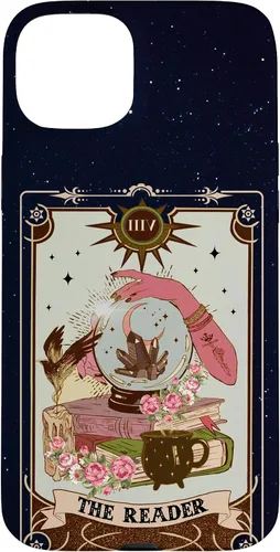 Vista 9 de Tarot Card Lover Tarot Reader Fortune Teller Book Lover Funda para iPhone 17