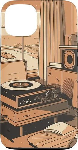 Vista 7 de Lofi Aesthetic Vinyl Music Minimal Calm Nostalgic Art Case for iPhone 16