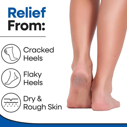 Vista 2 de Calcetines hidratantes para hombres y mujeres Tratamiento de talón agrietado con aloe vera Removedor de callos de talón hidratante Calcetines