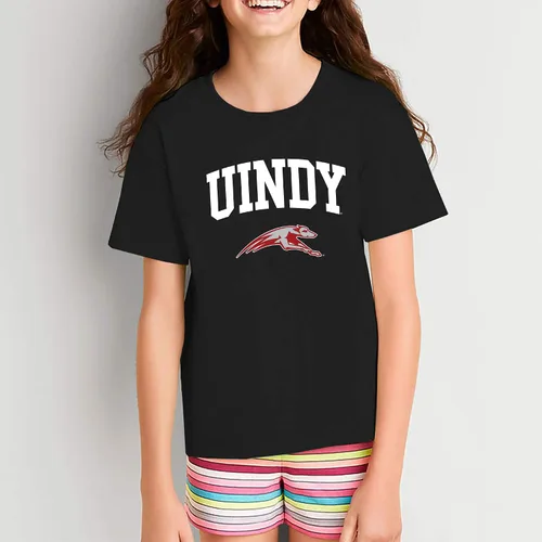 Vista 651 de NCAA Arch Logo, camiseta juvenil color del equipo, universidad - universidad